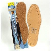 Plantillas de piel y corcho Classic Cork
